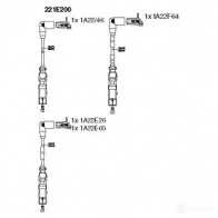 Высоковольтные провода зажигания BREMI 221E200 4017534151104 4 URL4J Audi A4 (B6) 2 Универсал 1.6 102 л.с. 2001 – 2004