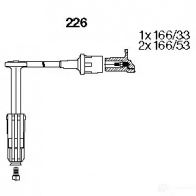 Высоковольтные провода зажигания BREMI 4017534080497 Mercedes E-Class 677 DC3 226