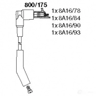 Высоковольтные провода зажигания BREMI 565584 7ONR42 A 4017534168218 800/175