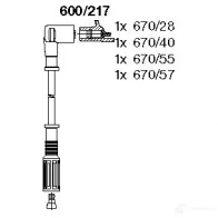Высоковольтные провода зажигания BREMI 7V8 Z8 4017534097709 600/217 Fiat Punto (188) 2 Хэтчбек 1.2 60 (1830, 050, 130, 150, 230, 250) 60 л.с. 1999 – 2010