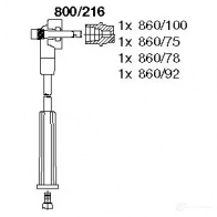 Высоковольтные провода зажигания BREMI 4017534093305 565614 MDIRM GU 800/216