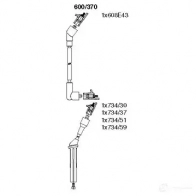 Высоковольтные провода зажигания BREMI MHPZU GM 564506 600/370 4017534114765