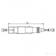 Наконечник свечи зажигания BREMI 13272A5 3 FUBE0B 4017534030270 560816