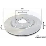 Тормозной диск COMLINE E TWJG ADC0270V 2914065