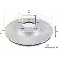 Тормозной диск COMLINE 0GD VY ADC0442V Ford Maverick 2 (TM) Внедорожник