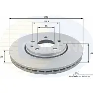 Тормозной диск COMLINE Q U8KQOX Nissan NV300 ADC1163V