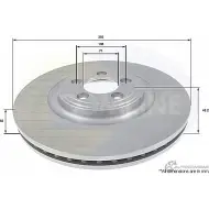 Тормозной диск COMLINE EK JFX ADC1252V 2914593