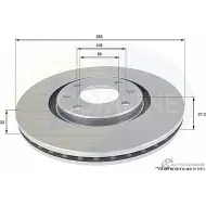 Тормозной диск COMLINE W6 OK5F ADC1520V 2914778