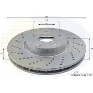 Тормозной диск COMLINE 2914906 ADC1655V 2U2X 5