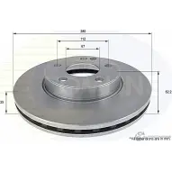 Тормозной диск COMLINE L MWFX4 ADC1671V Mercedes A-Class (W176) 3 Хэтчбек 1.6 A 160 (1741) 102 л.с. 2015 – 2025