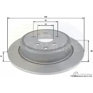 Тормозной диск COMLINE X E31TS ADC1829 2915053