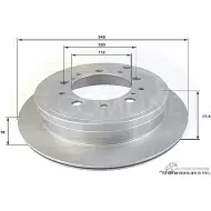 Тормозной диск COMLINE O3VM O ADC2502V 2915152