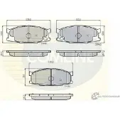 Тормозные колодки дисковые, комплект COMLINE UOPUIZU 2916977 CBP01087 23501, 23941, 23942