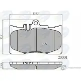 Тормозные колодки дисковые, комплект COMLINE WX7H3TW 233 31 CBP01211 2917035