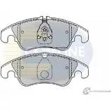 Тормозные колодки дисковые, комплект COMLINE 2 4743 CBP01789 2EAZX Ford Focus 2 Хэтчбек 2.5 RS 305 л.с. 2009 – 2011