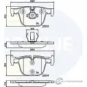 Тормозные колодки дисковые, комплект COMLINE CBP02147 Bmw 4 (F36) 1 Гранд Купе 3.0 440 i xDrive 360 л.с. 2016 – 2025 2C5CP 2 5514