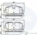 Тормозные колодки дисковые, комплект COMLINE 25980, 25981 WI8TWB 2917266 CBP02262