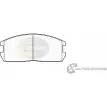 Тормозные колодки дисковые, комплект COMLINE Mitsubishi Lancer 6 (C6, C7) 1990 – 1993 21126 15 01RRHK CBP0235