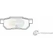 Тормозные колодки дисковые, комплект COMLINE CBP0242 2131212 .5 1R3KGGV Honda Civic 6 (MB, MC) Универсал 1.4 16V (MB8) 90 л.с. 1998 – 2001