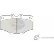 Тормозные колодки дисковые, комплект COMLINE 2917285 L7OYYD CBP0265 208 5215