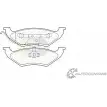 Тормозные колодки дисковые, комплект COMLINE Chrysler Voyager 4 (RG, RS) 2001 – 2007 CBP0846 8 LDXSBA
