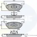 Тормозные колодки дисковые, комплект COMLINE 2917486 DONKJ 23130, 23131 CBP0889