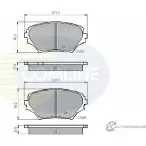 Тормозные колодки дисковые, комплект COMLINE S6LE5 CBP0944 Toyota RAV4 (XA20) 2 Кроссовер 23585, 23586