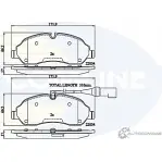 Тормозные колодки дисковые, комплект COMLINE FOUS9 2203 4 2917724 CBP22214