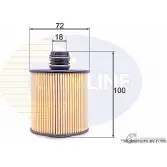 Масляный фильтр COMLINE KYKP N 2923814 EOF237 - Изображение 2