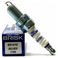 Свеча зажигания серебряная silver BRISK Set 4 - EAN 85 95001 31884 8 3279830 1705 BR14YS