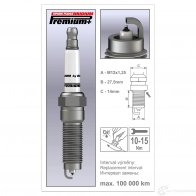 Свеча зажигания иридиевая iridium premium plus BRISK Set 4 - EAN 8595001324375 P33 1194410859 1959 - Изображение 2