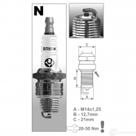Свеча зажигания BRISK UMNI1D K N15C 1439765200 - Изображение 2
