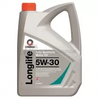 Моторное масло синтетическое LONG LIFE 5W-30 - 4 л COMMA GML4L 1441005810 8QP HM LONGLIFE