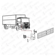 Дефлектор воздуха кабины водителя COVIND 1437364915 6MU7 AJY 094164 - Изображение 2