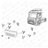 Замок капота COVIND 550134 1437364038 5 F2V4CD - Изображение 2