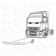 Бампер COVIND 2fh237 Y IDG7 1437364328 - Изображение 2