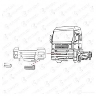 Бампер COVIND 1437364333 F4 6AFR mlx93 - Изображение 2