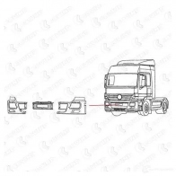 Бампер COVIND L 5NCI 94388 1437364691 - Изображение 2