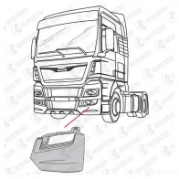 Бампер COVIND 1437364754 tx2593 UG2C 8J - Изображение 2