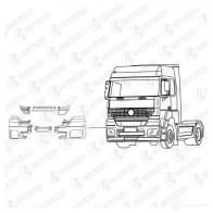 Бампер COVIND 6R LH8 94071 1437364855 - Изображение 2