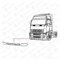 Бампер COVIND 1437364718 W LNN5 2fh89 - Изображение 2