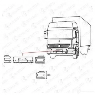 Бампер COVIND 97395 09GE3G Q 1437364529 - Изображение 2