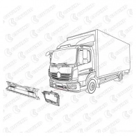 Бампер COVIND 967101 1437364523 1DTK GJ2 - Изображение 2