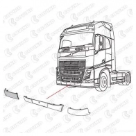 Бампер COVIND 4fh88 1437364713 EC AV6O4 - Изображение 2