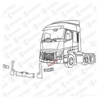 Бампер COVIND 1437364553 rrt131 Y8H QC - Изображение 2