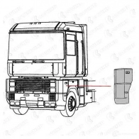 Бампер COVIND 1437364604 QU F58NB 88093 - Изображение 2