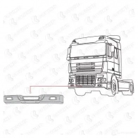 Бампер COVIND 1437364605 xf595 EDW 6EF - Изображение 2