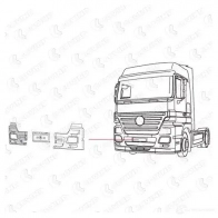Заглушка бампера COVIND 3T8GZG Y 1437366109 94392 - Изображение 2