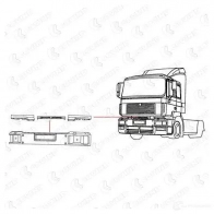 Заглушка бампера COVIND 5ZP 4EYR 1437365878 m20122 - Изображение 2