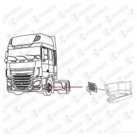 Крышка подножки COVIND xf6231 1437363584 M9 M9O66 - Изображение 2